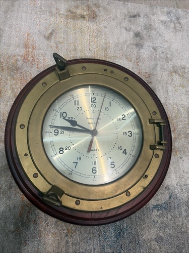 Vintage brass port hole ships - port,