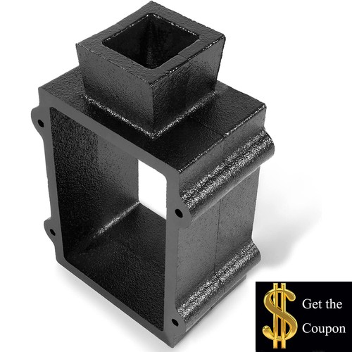 Piece cast iron flask mold - cast,