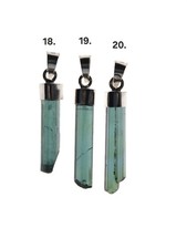 Blue Tourmaline Pendant