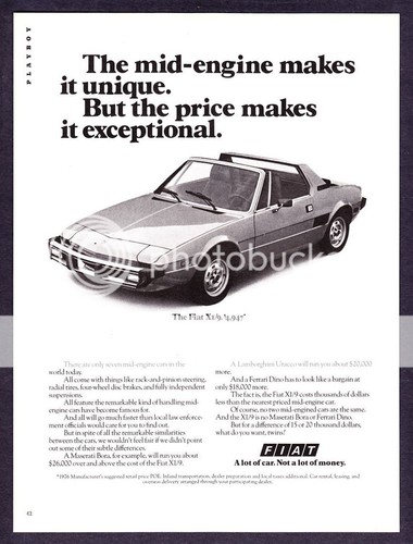 1976 fiat mid engine - 1976,