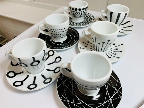 Bodum espresso cups saucers - &,