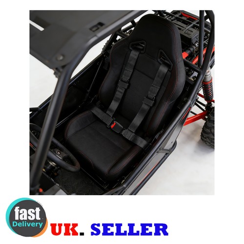 Pair black point car racing - pair,