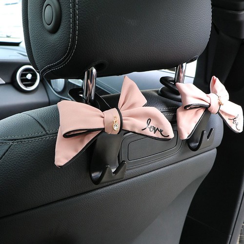 Cute car seat hook pink - car,