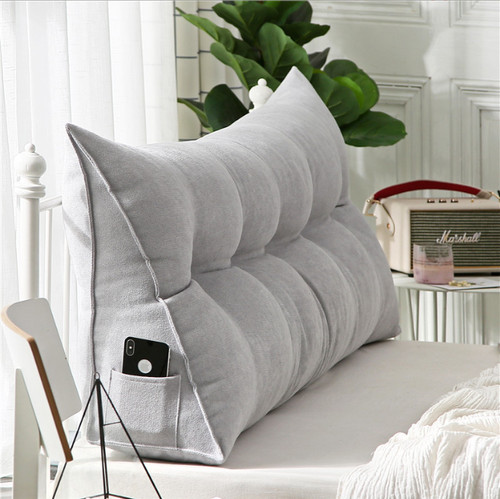 Triangular wedge lumbar pillow - lumbar,