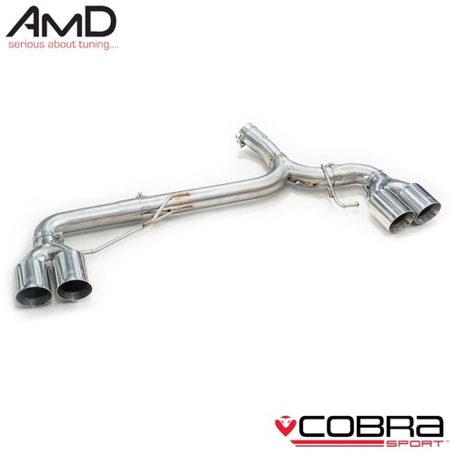 Cobra bmw 330e exhaust quad - cobra,