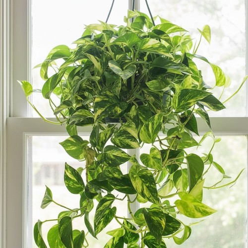 Rooted pothos live plant - 3,