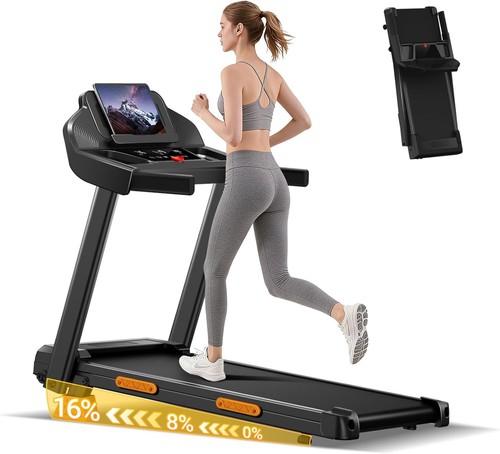 Treadmill with incline - with, 16%