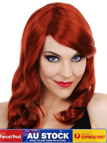 W844 scarlett red - red, mermaid