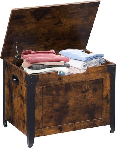 Storage bench wooden - wooden, chest