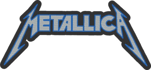 Metallica silver and blue - -,