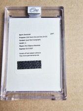 2024/25 PANINI ONE SHAI GILGEOUS ALEXANDER QUAD PATCH AUTO RARE SSP #/15 !