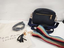 Pom Pom London Navy Crossbody