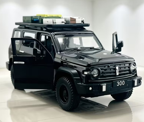 Scale black off road - 1:36, suv