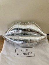 Lulu Guinness Silver Metallic