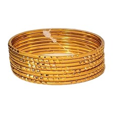 22k gold plated Indian bangles