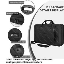 DJ Controller Case Bag Storage Bag Zipper Organizer EVA Hard Case for Ddj-sx