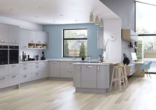 Zola Gloss Light Grey Kitchen Doors And Drawer Fronts