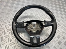 2013 VOLKSWAGEN PASSAT B7 LEATHER MULTIFUNCTIONAL STEERING WHEEL 3C8419091BE