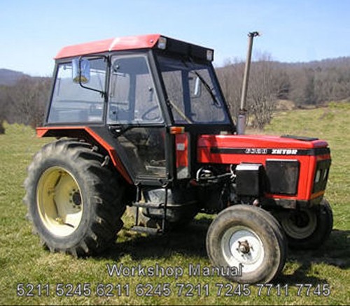 Zetor workshop operators - zetor,