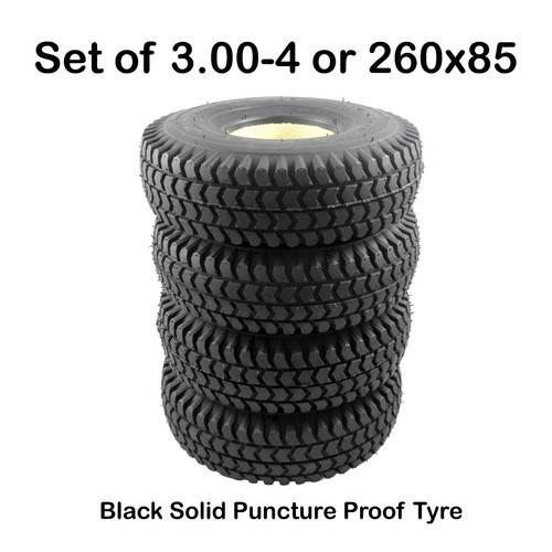 Set black 00 4 - 4, 3.00-4