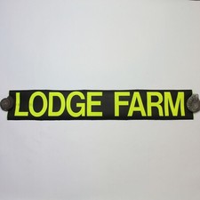 Lodge Farm bus blind destination vintage 1994 Birmingham Midland Red
