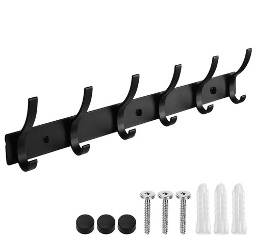 Hooks aluminum wall - wall, mounted
