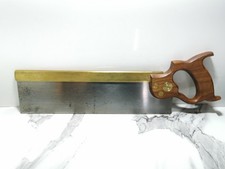 THOMAS FINN ROBERTS & LEE 14" 14TPI BRASS BACKED TENON SAW DORCHESTER REF6117