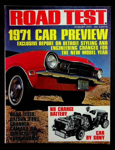 Road test magazine - road, august