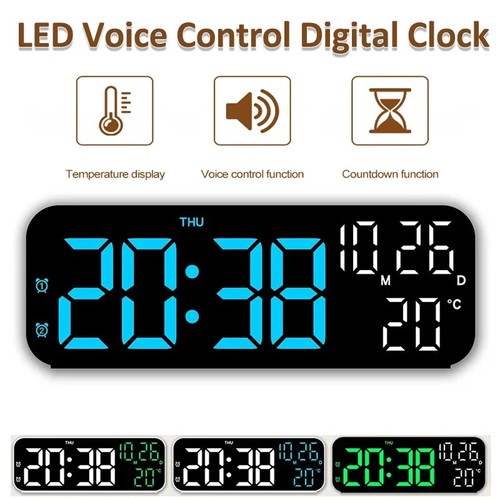 Led digital alarm clock - clock, usb