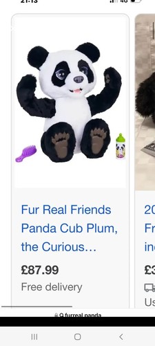Hasbro furreal plum the - hasbro,