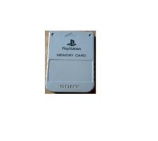 PS1 Official Memory Card Sony Playstation Original Retro SCPH-1020