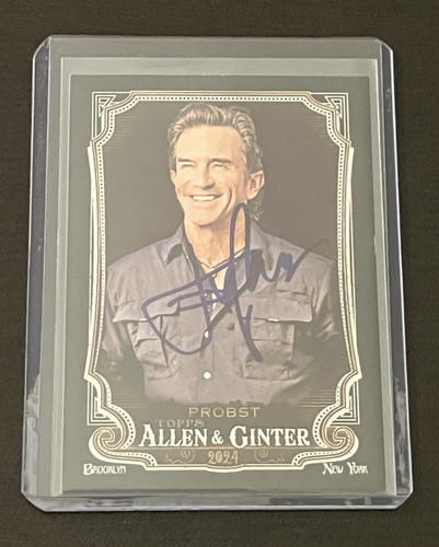 Jeff probst signed 2024 allen - jeff,
