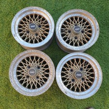 Enkei Apache Mesh - 13x6+15 - 4x114.3 - Nissan Toyota datsun Deep Dish - RARE