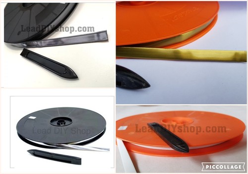 Self adhesive lead strip - , for