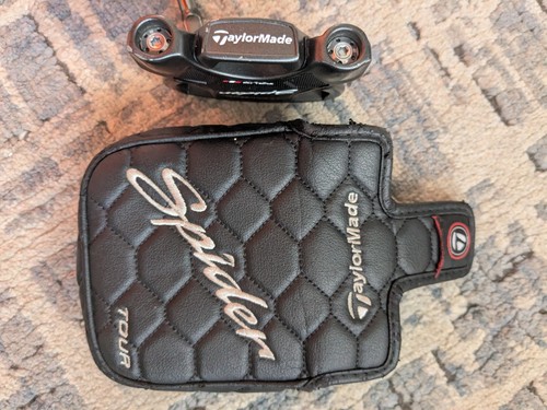 Black taylormade spider putter - taylormade,
