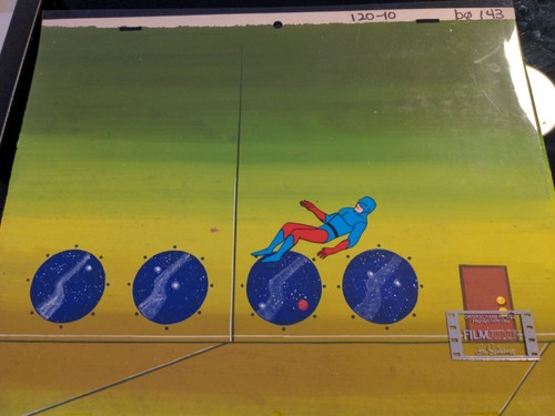 The atom animation cel 1960 - the,