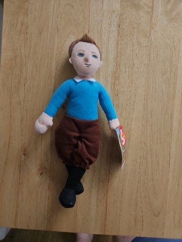 Tintin tin toy figure - tin,