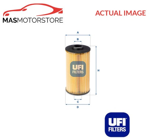 Engine oil filter ufi - engine,