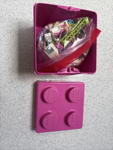 Pink lego storage - pink,