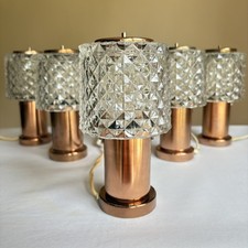 Vintage Czech Brass&Glass