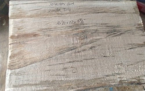 Large spalted elm - spalted, bowl