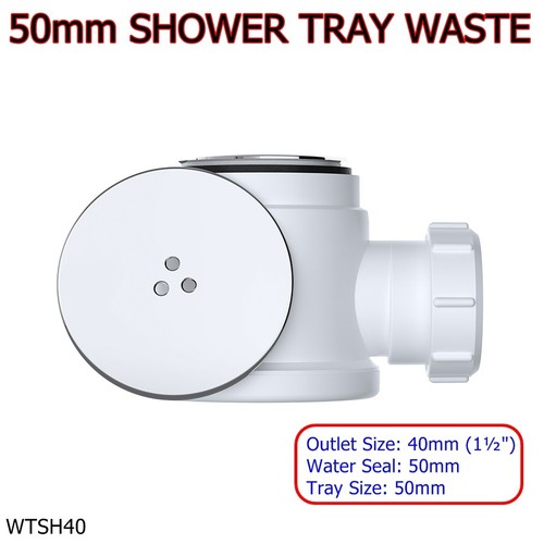 Shower trap 40mm - shower, set