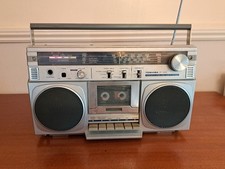 VINTAGE RETRO TOSHIBA RT-100 S RADIO CASSETTE BOOMBOX PART WORKING SPARES REPAIR