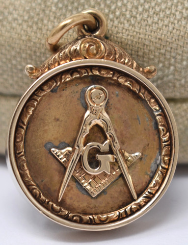 Antique 12k solid - 12k, gold