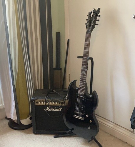 Black ltd electric guitar - ltd,