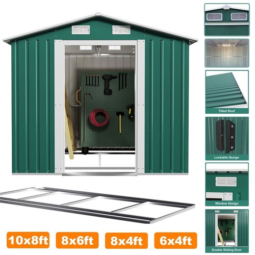 Metal garden shed 8 - garden, 6