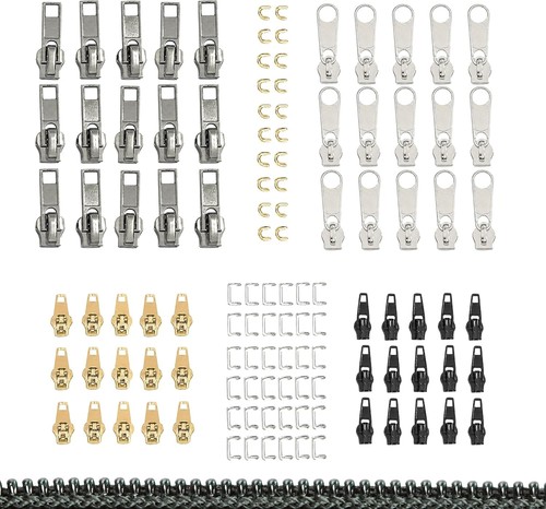Zipper repair kit replacement - zipper,