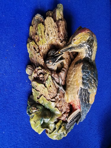 Bossons chalkware woodpecker - bossons,