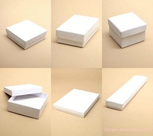 White jewellery gift - white, box