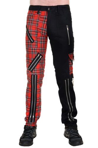Punk zip pants - punk, j